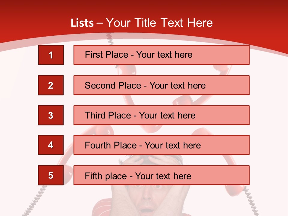 Frightened Depressed Service PowerPoint Template