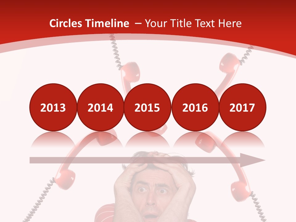 Frightened Depressed Service PowerPoint Template