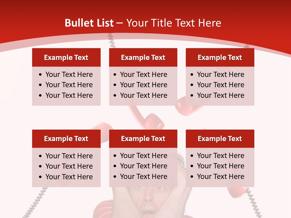 Frightened Depressed Service PowerPoint Template