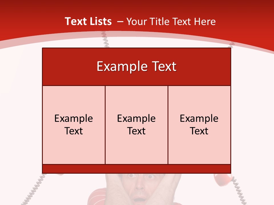 Frightened Depressed Service PowerPoint Template