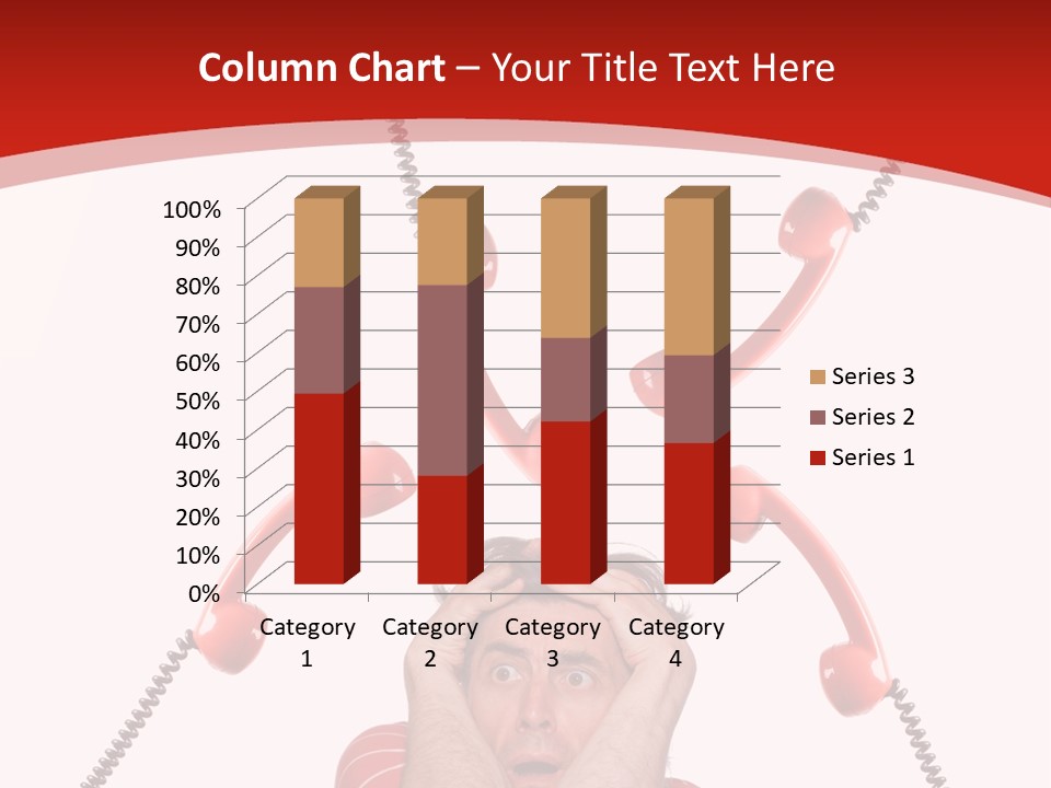 Frightened Depressed Service PowerPoint Template