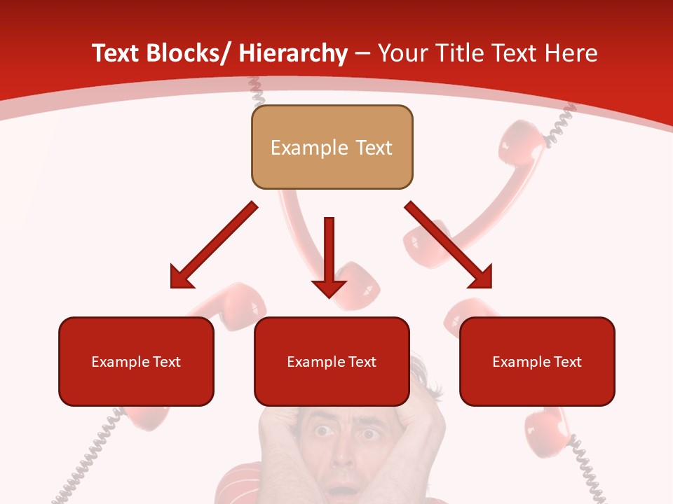 Frightened Depressed Service PowerPoint Template
