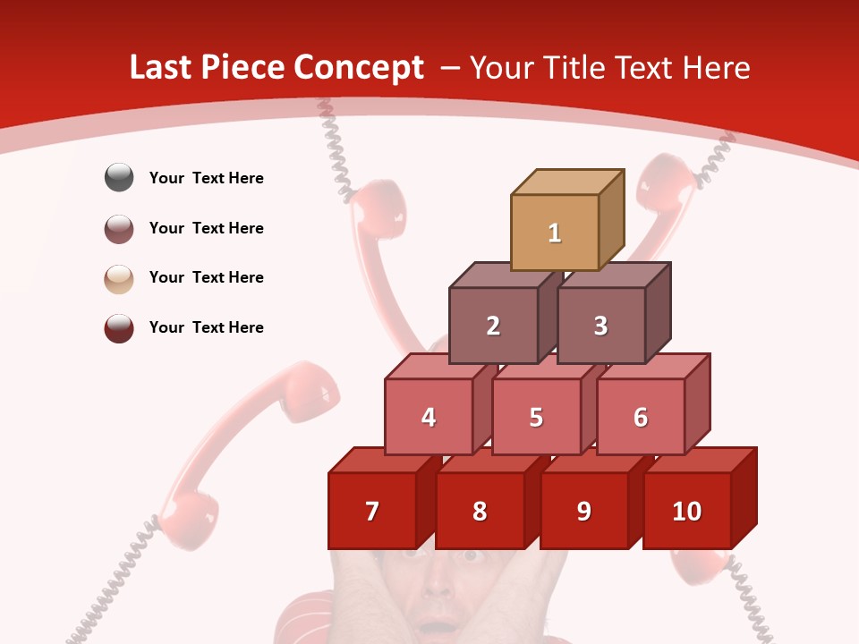 Frightened Depressed Service PowerPoint Template