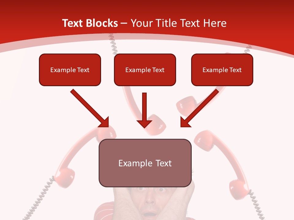 Frightened Depressed Service PowerPoint Template