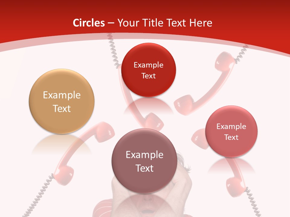 Frightened Depressed Service PowerPoint Template