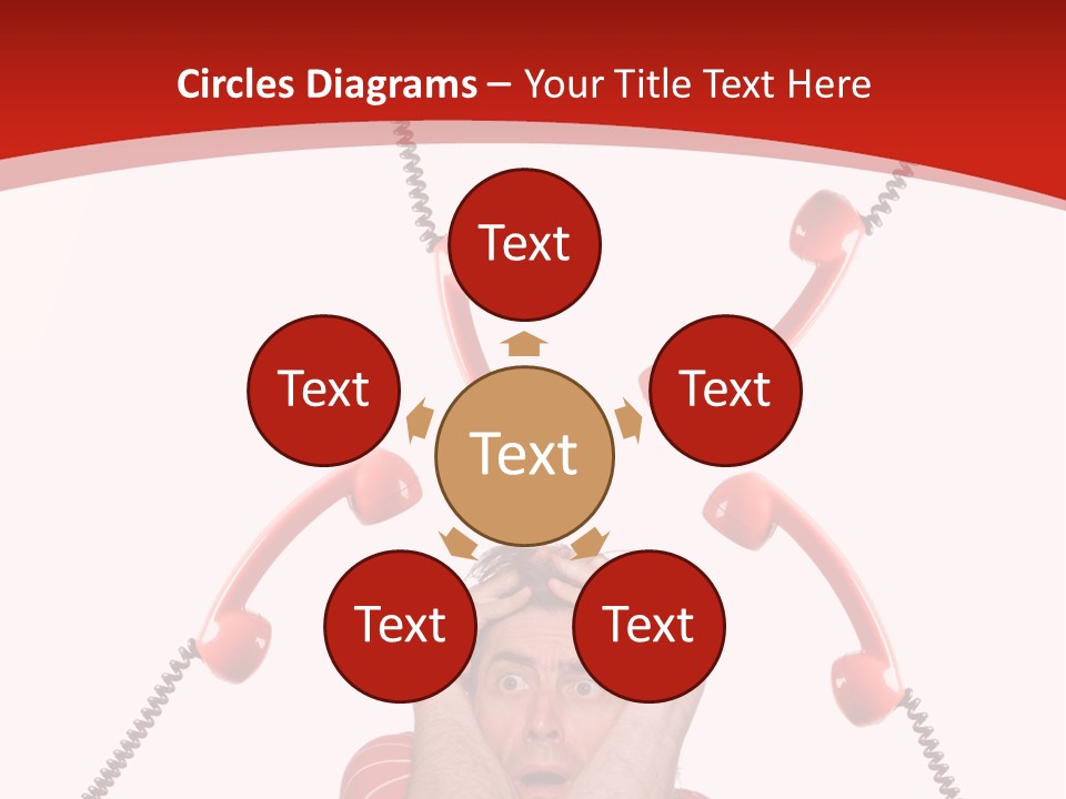 Frightened Depressed Service PowerPoint Template