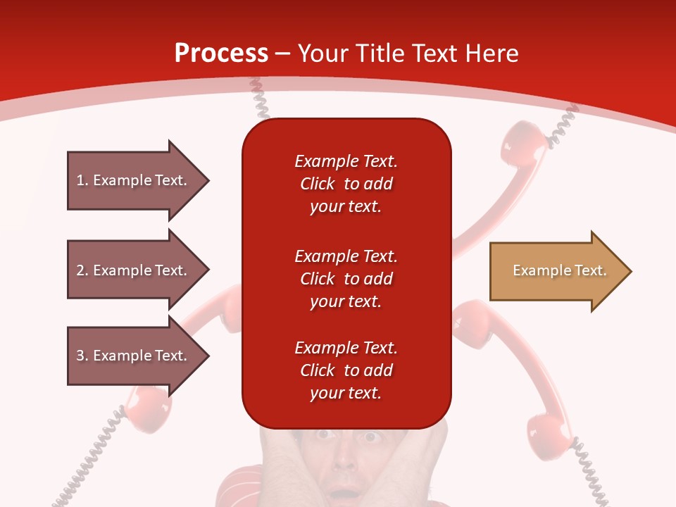 Frightened Depressed Service PowerPoint Template