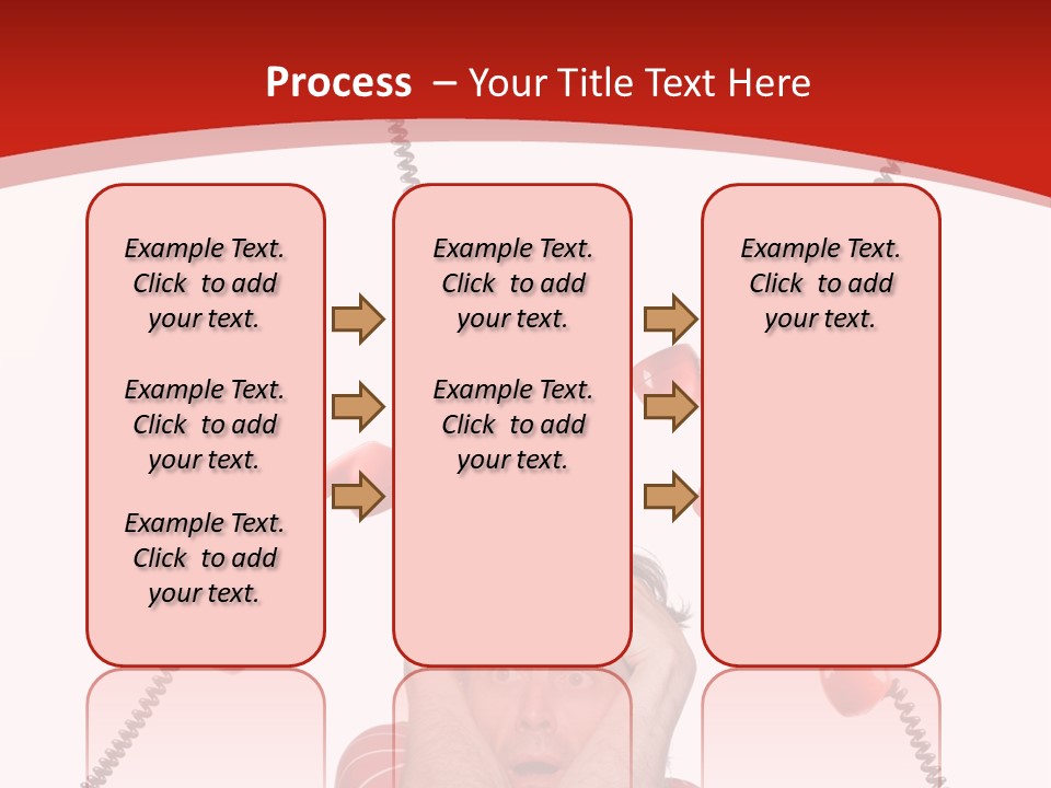 Frightened Depressed Service PowerPoint Template