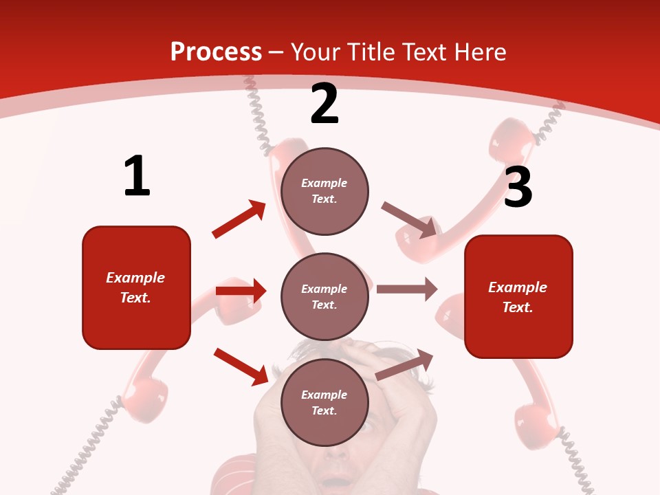 Frightened Depressed Service PowerPoint Template