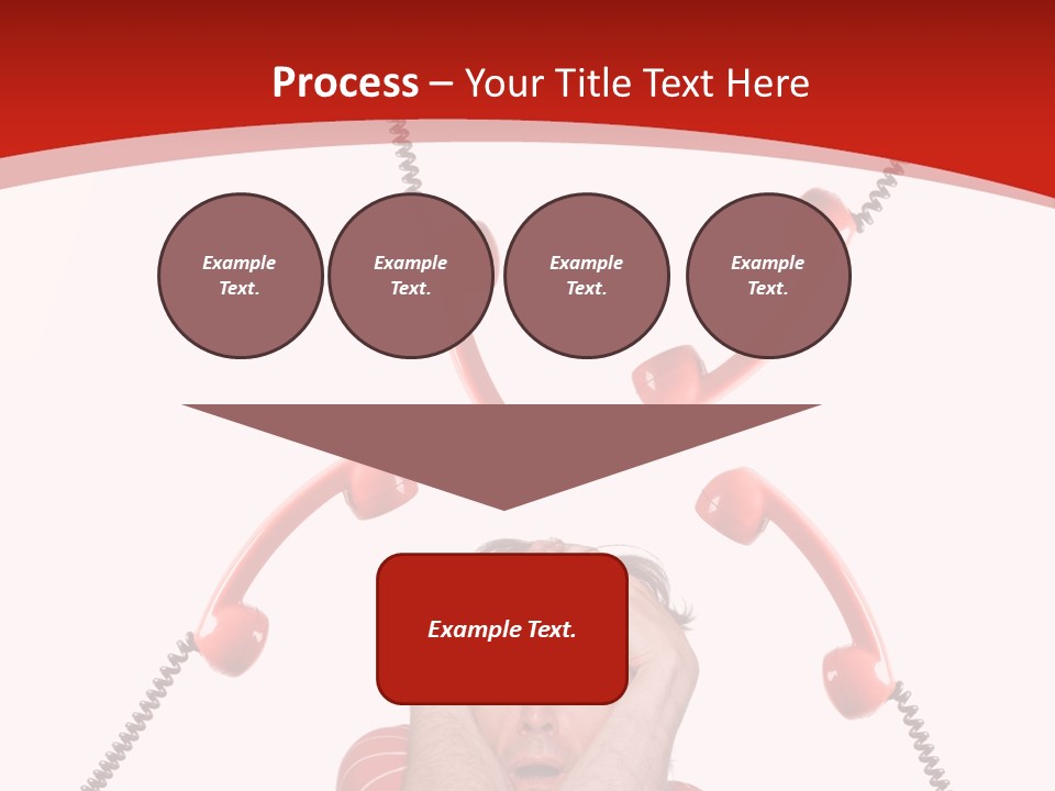 Frightened Depressed Service PowerPoint Template