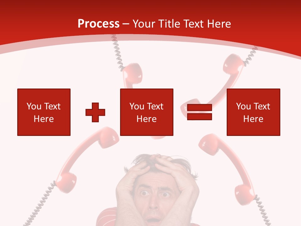 Frightened Depressed Service PowerPoint Template