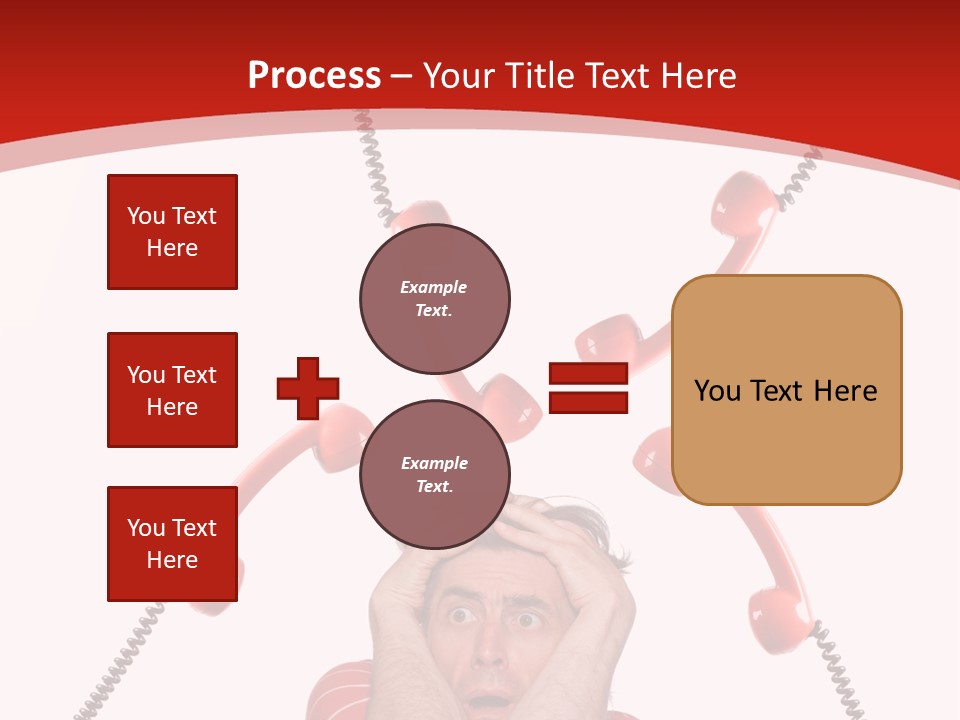 Frightened Depressed Service PowerPoint Template