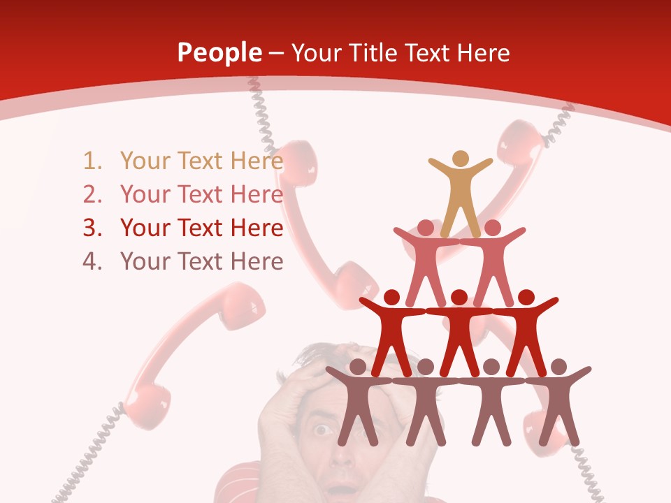 Frightened Depressed Service PowerPoint Template