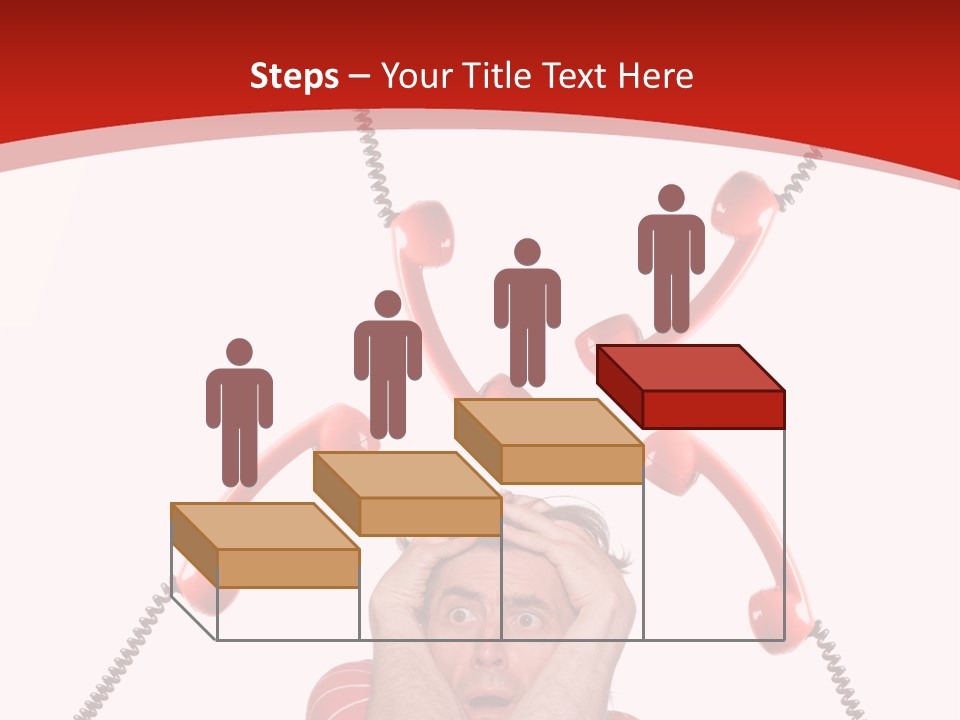 Frightened Depressed Service PowerPoint Template