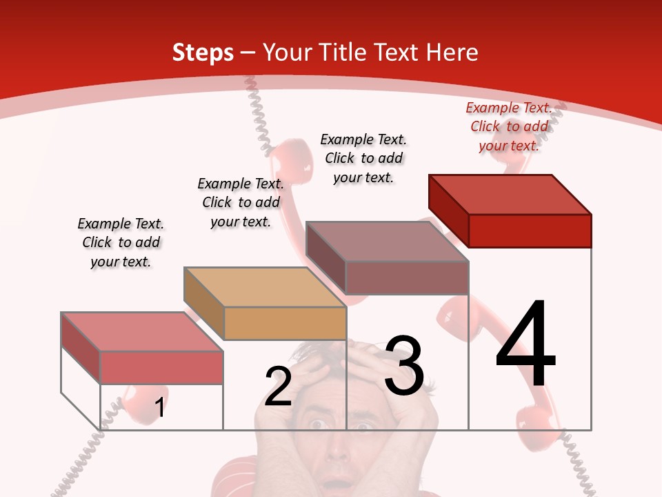 Frightened Depressed Service PowerPoint Template
