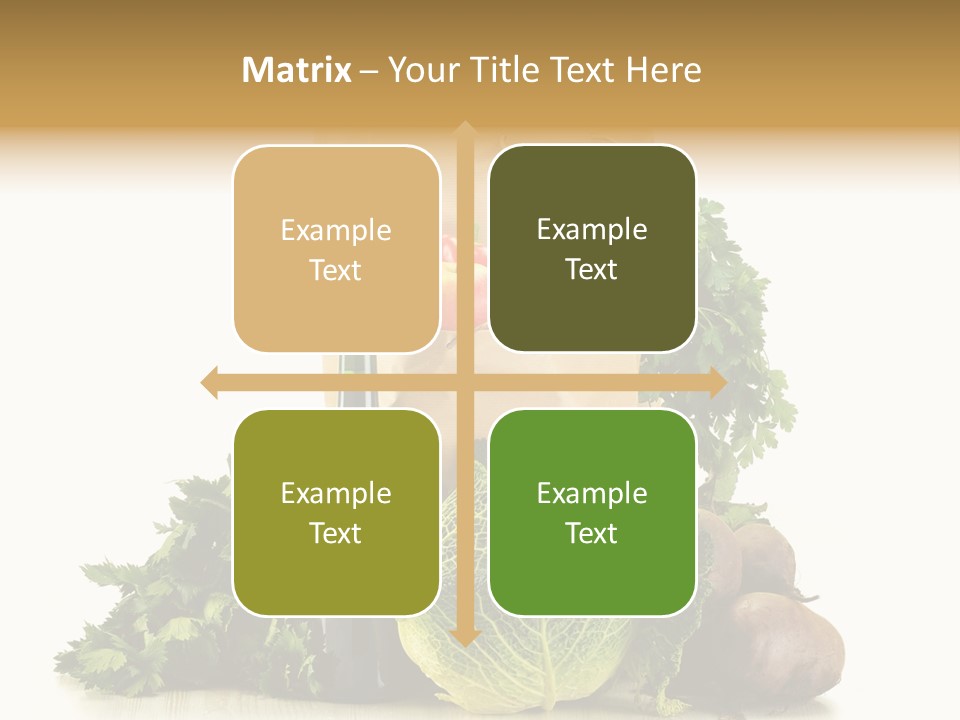 Fresh Grocery Green PowerPoint Template