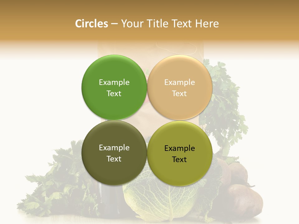 Fresh Grocery Green PowerPoint Template