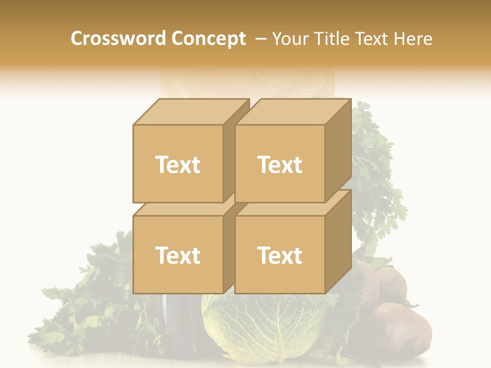 Fresh Grocery Green PowerPoint Template