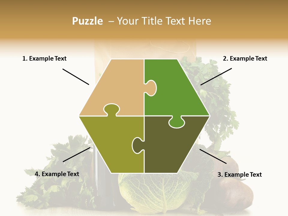 Fresh Grocery Green PowerPoint Template