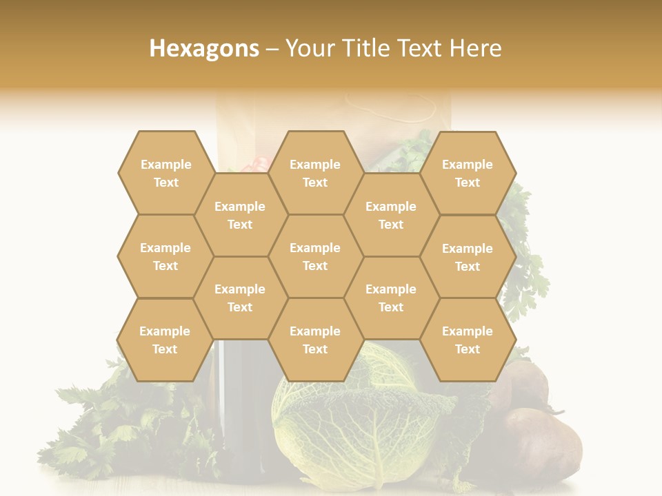 Fresh Grocery Green PowerPoint Template