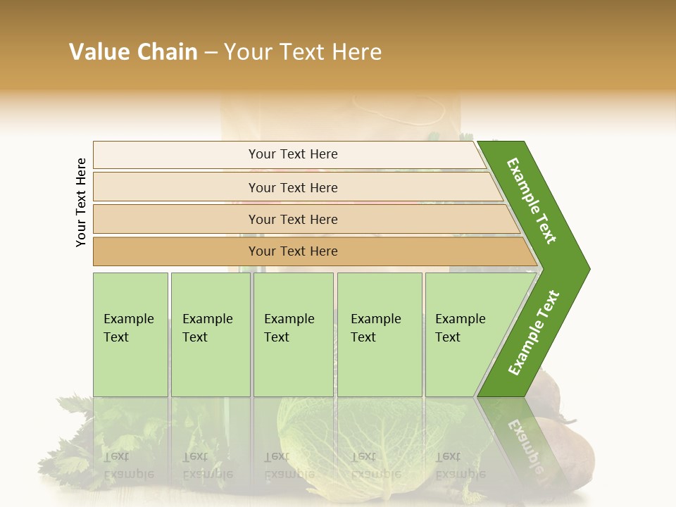 Fresh Grocery Green PowerPoint Template
