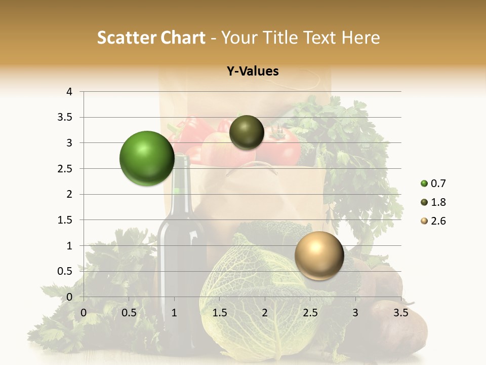 Fresh Grocery Green PowerPoint Template