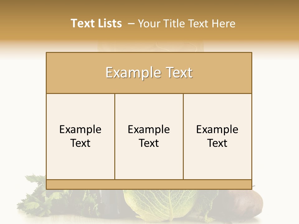 Fresh Grocery Green PowerPoint Template
