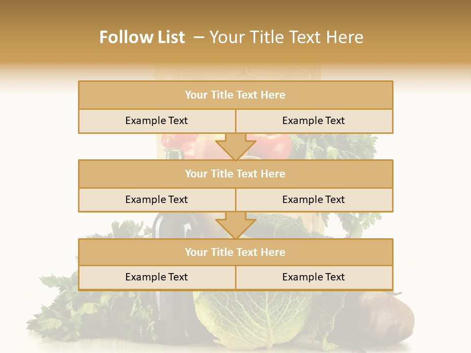 Fresh Grocery Green PowerPoint Template