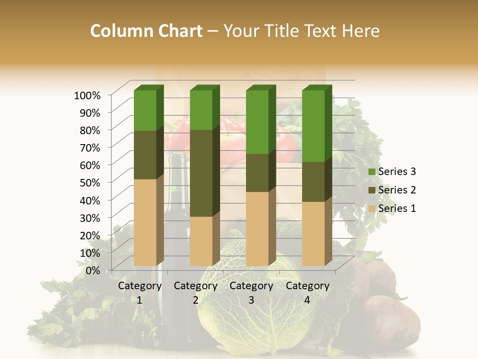 Fresh Grocery Green PowerPoint Template