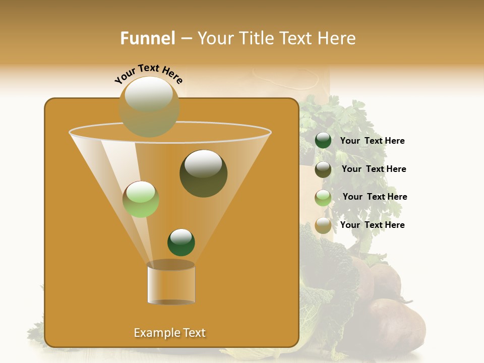 Fresh Grocery Green PowerPoint Template