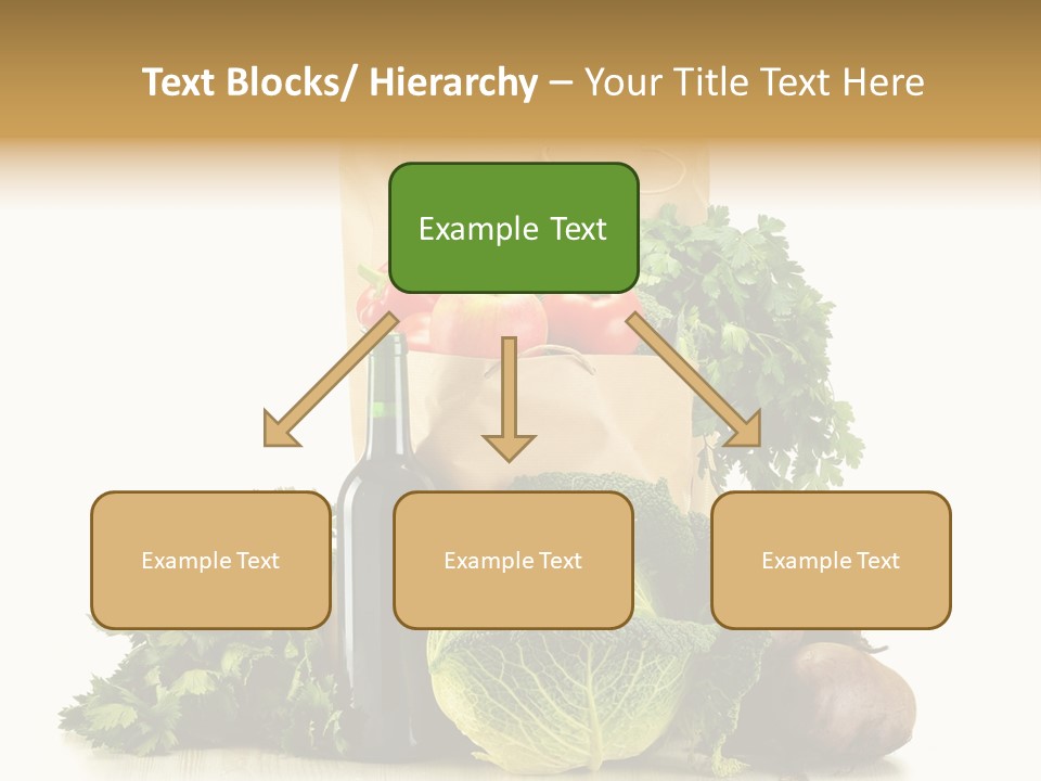 Fresh Grocery Green PowerPoint Template