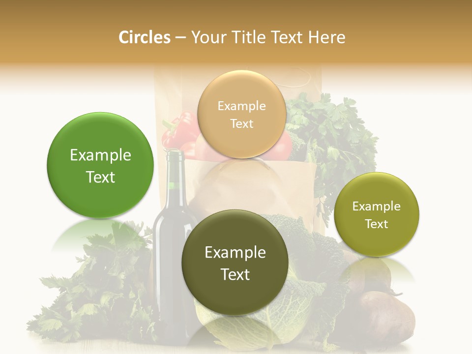 Fresh Grocery Green PowerPoint Template