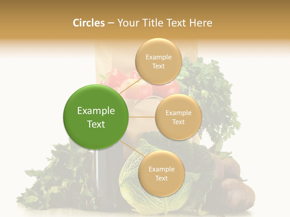 Fresh Grocery Green PowerPoint Template