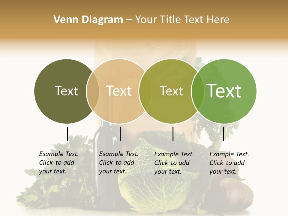 Fresh Grocery Green PowerPoint Template