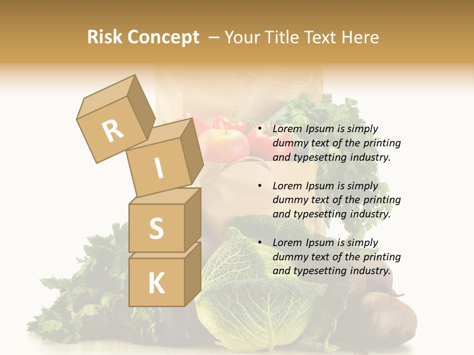 Fresh Grocery Green PowerPoint Template