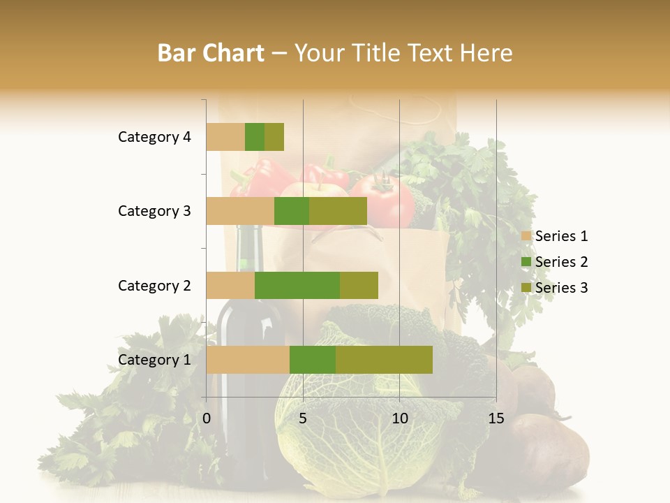 Fresh Grocery Green PowerPoint Template