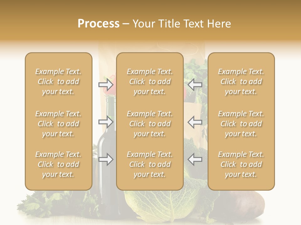 Fresh Grocery Green PowerPoint Template