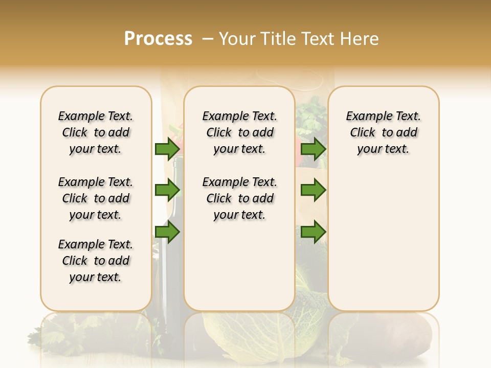 Fresh Grocery Green PowerPoint Template