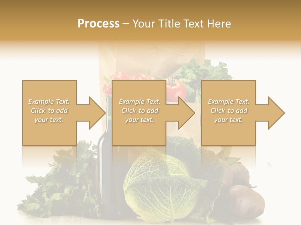 Fresh Grocery Green PowerPoint Template