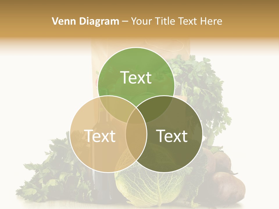 Fresh Grocery Green PowerPoint Template