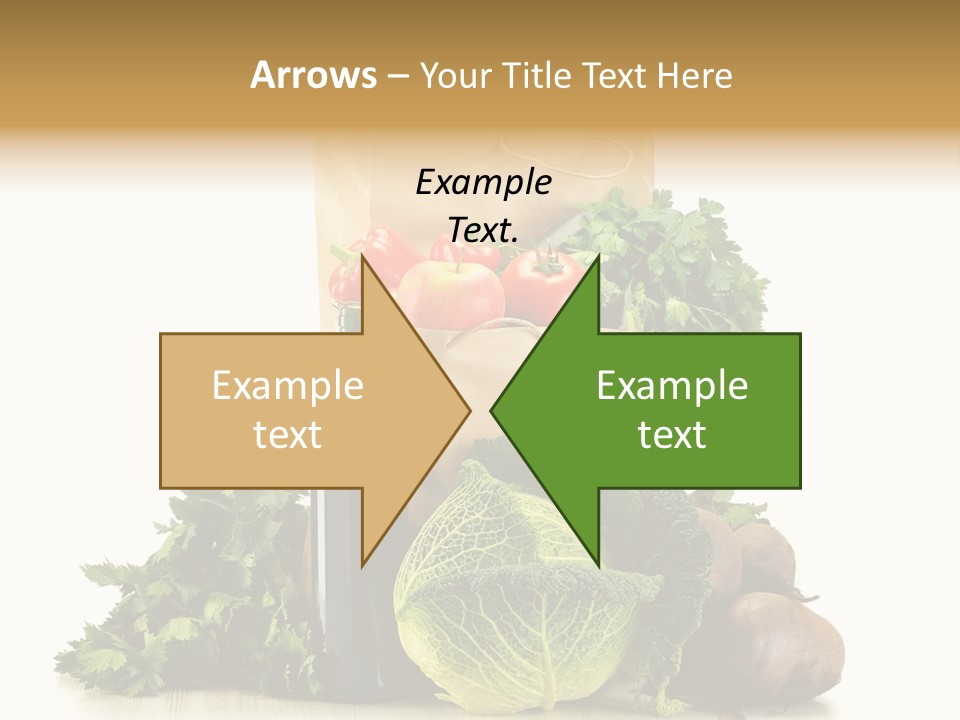 Fresh Grocery Green PowerPoint Template