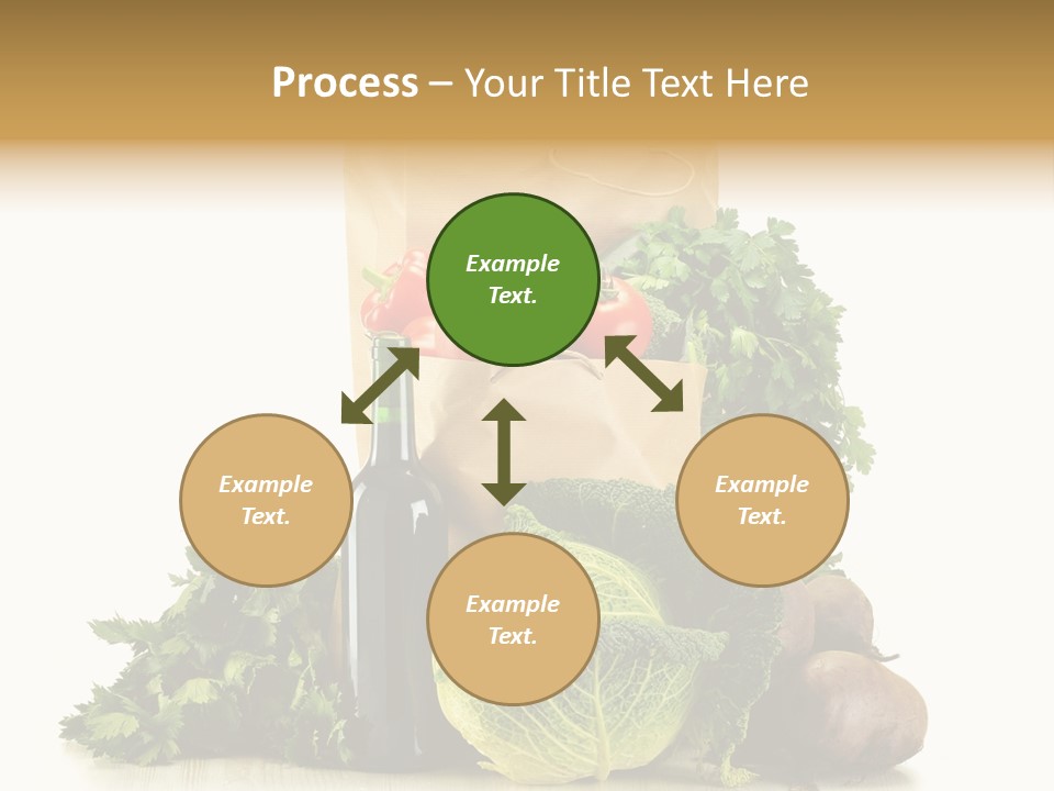 Fresh Grocery Green PowerPoint Template
