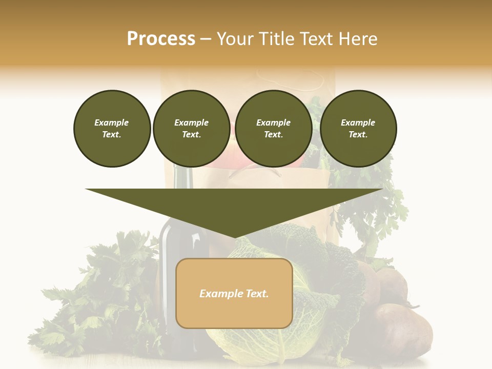 Fresh Grocery Green PowerPoint Template
