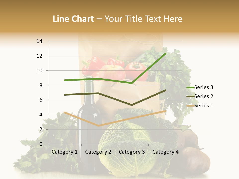 Fresh Grocery Green PowerPoint Template