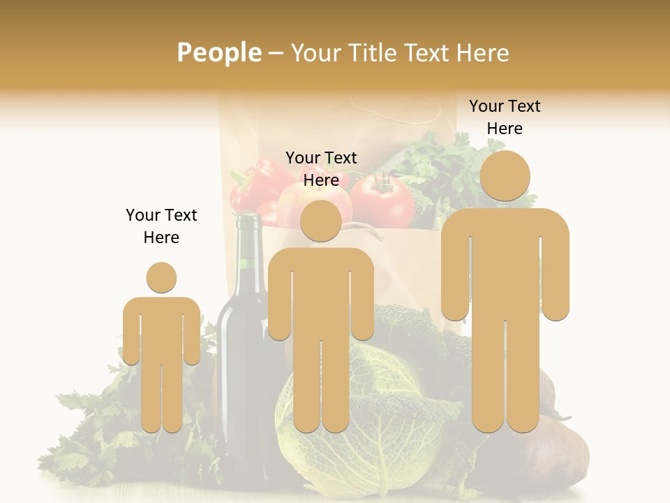 Fresh Grocery Green PowerPoint Template