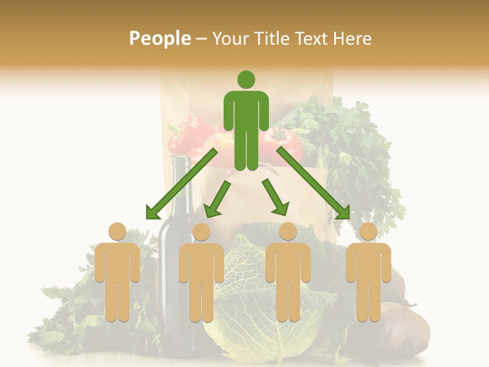 Fresh Grocery Green PowerPoint Template