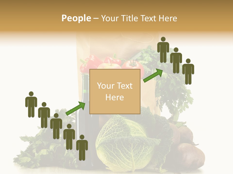 Fresh Grocery Green PowerPoint Template