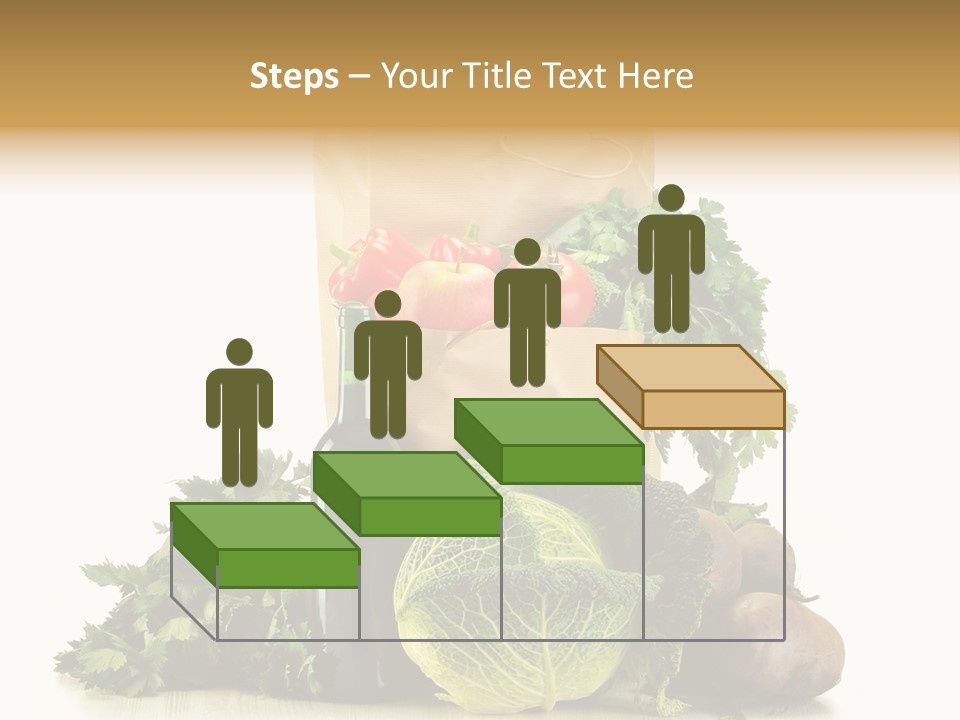 Fresh Grocery Green PowerPoint Template