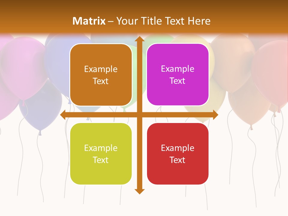 Pink Fly Float PowerPoint Template