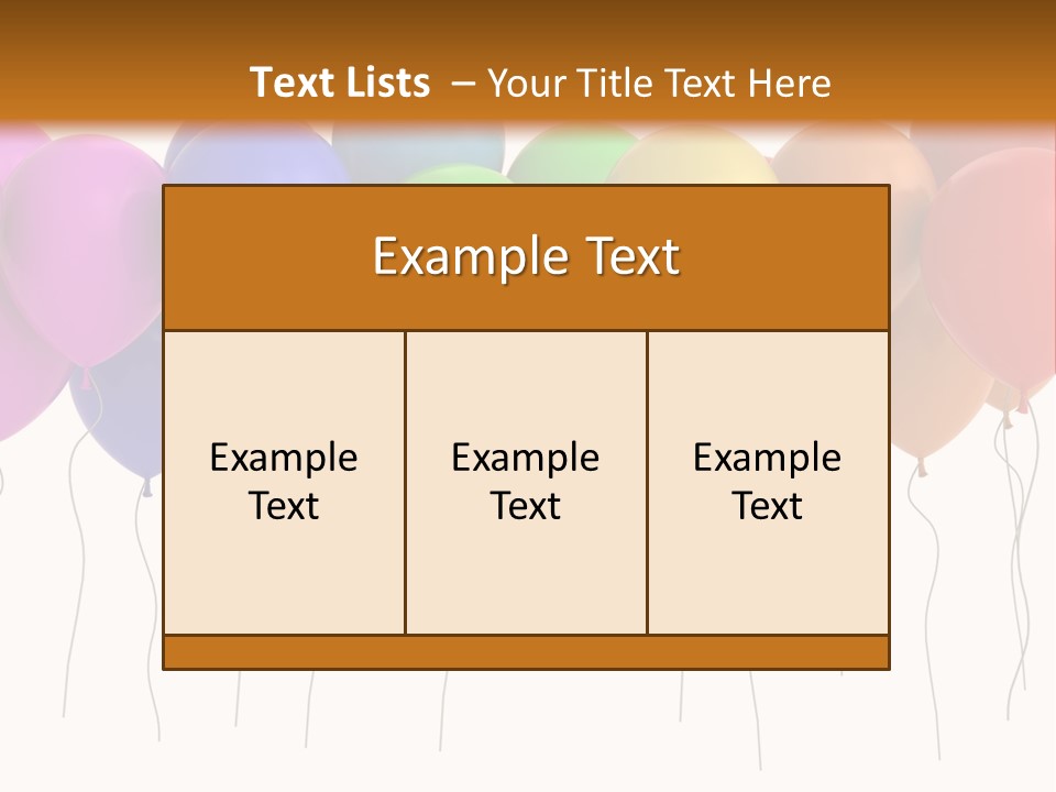 Pink Fly Float PowerPoint Template